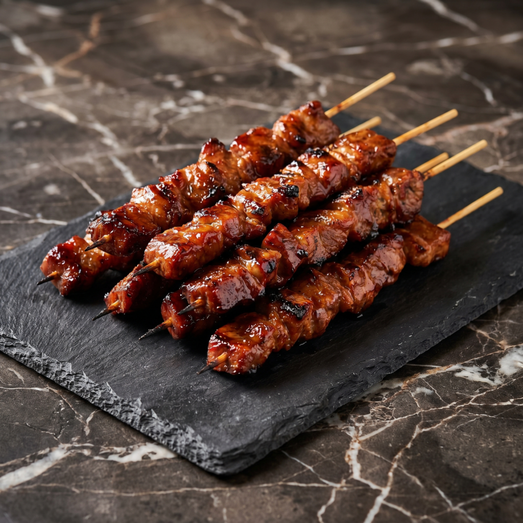 Pork BBQ Skewers (Sweet, Sticky, and Smoky Filipino Street Food)