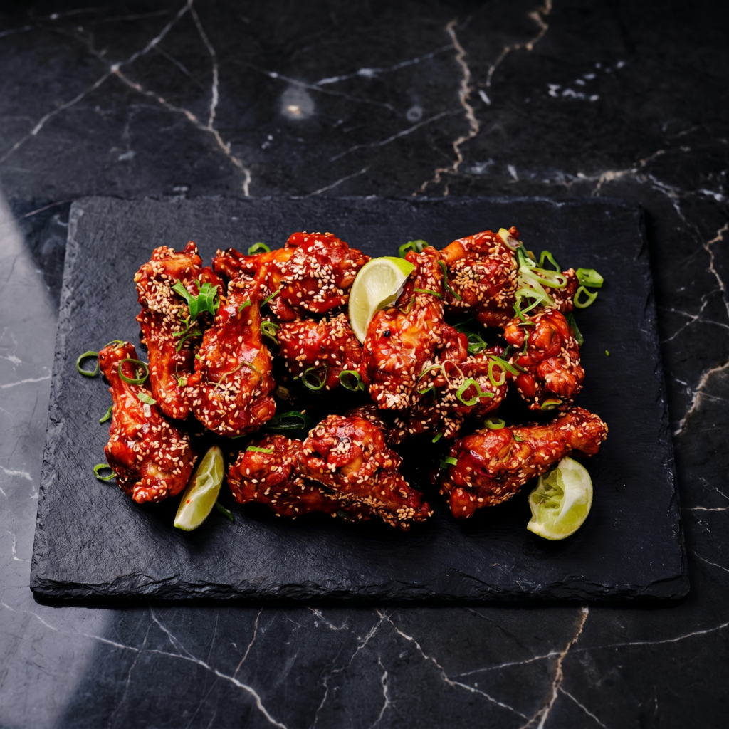 Spicy Korean Fried Chicken: Crackly, Saucy, Insane