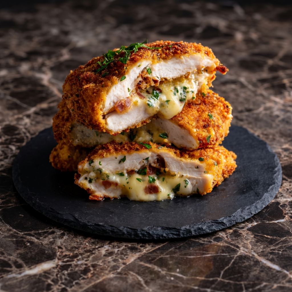 Chicken Kiev: Buttery, Garlicky, Golden Explosion